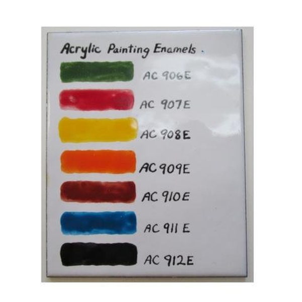 Acrylic Enamel Set, Thompson Enamel, Acrylic Enamels, Enamel Paints, Enameling Painting, Enamel Supply, Learn to Enamel, Painting with Fire