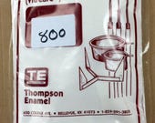 Thompson Enamel, Pink Liquid Enamel, Liquid Enamel, Powdered Glass, Enameling Supplies, Kiln Enamel, Torch Enamel, 1 ounce sample enamel