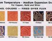 Cocoa Brown 788, Thompson Enamel, Liquid Enamel, Powdered Glass, Enameling Supplies, Kiln Enamel, Torch, 1 oz. sample enamel