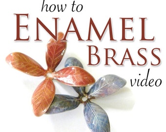 How to Enamel Brass Video, Enameling, Learn to Enamel, Thompson Enamel, Torch Fired Enameling, Enameling supplies, Enameling Videos, Brass