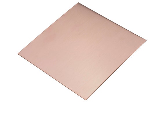Copper Sheet, 6 X 6 Inches, Raw Copper, Copper, Copper Tile, Metalworking  Supply, Enameling Supply, 18 Ga, 20 Ga, 22 Ga, 24 Ga, 26 Ga, 28 Ga 