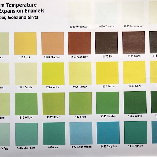 Standard Thompson Enamel 2 oz oder 8 oz Glas, Opak Farben, 1000 Serie, Glas-Emaille, Pulveremail. Emaille, Glas für Metall, Emaille