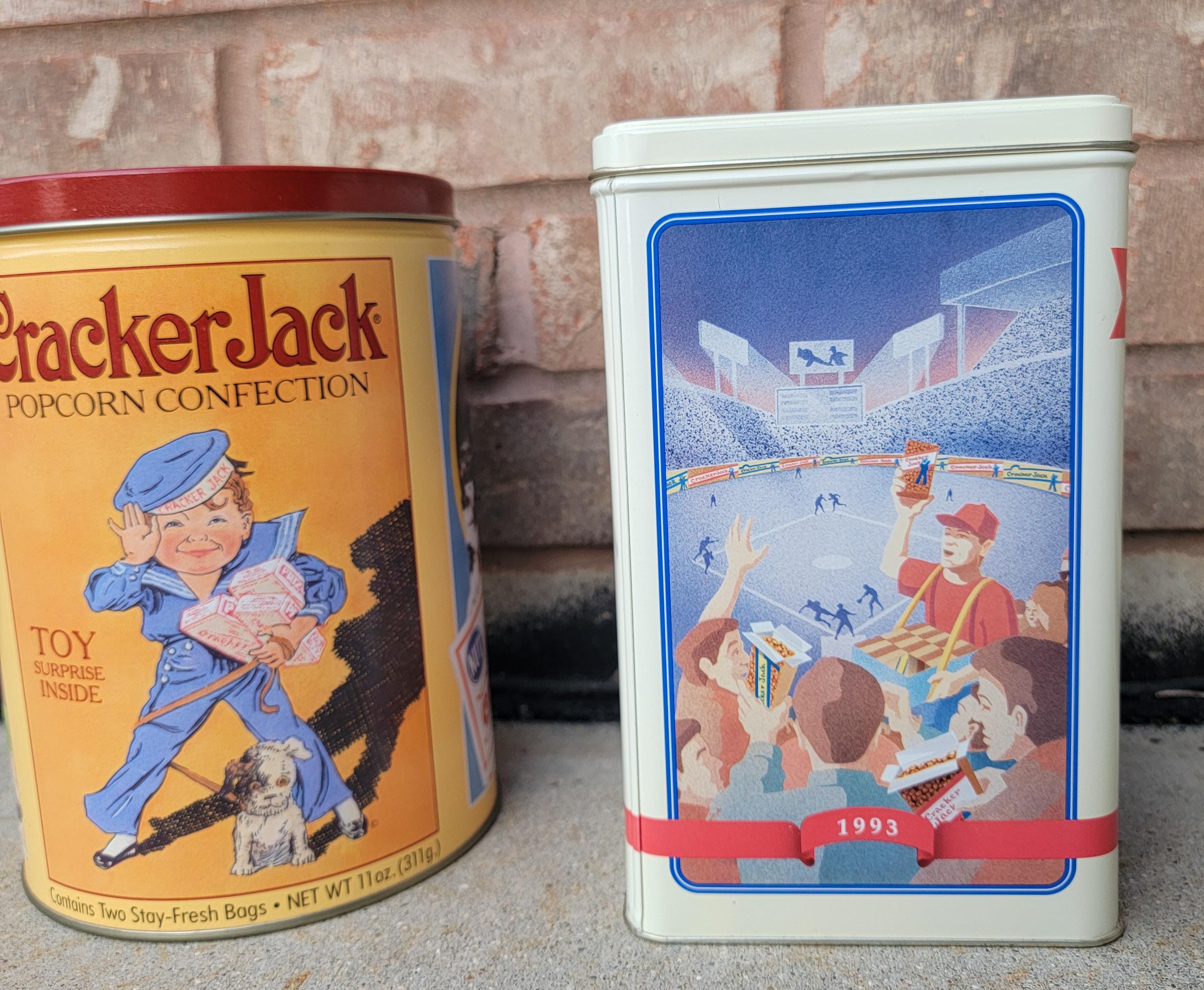 アンティーク缶　ヴィンテージ缶　大サイズ② Cracker Jack アンティーク缶 ヴィンテージ缶 大サイズ② Cracker Jack