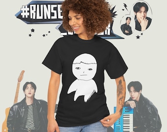 Jin Yoongi Graphic Tee: Unisex Heavy Cotton Kpop Shirt