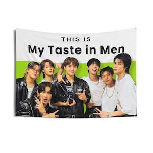 NCT 127 &#39;My Taste&#39; Concert Banner - Kpop Flag, Czennie Gift