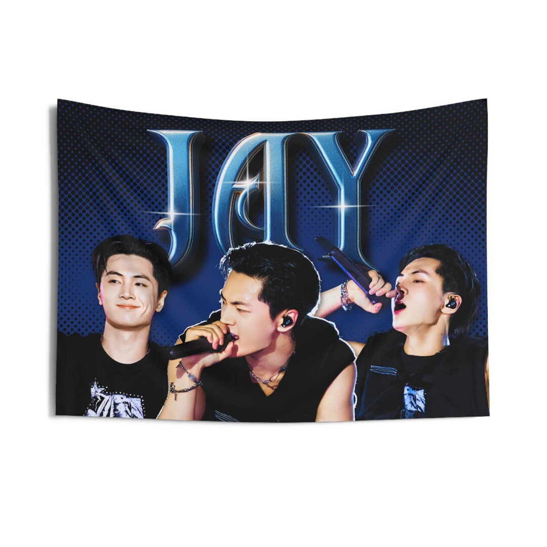 Enha Jay Rockstar Vintage Bootleg Flag Banner: Fans Kpop Concert Tour ...