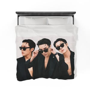 Jhope MAMA Performance Plush Blanket, J-Hope Tour 2025 Custom Kpop Blanket, Hoseok Merch, Gift Ideas Fangirls, Birthday Gift & Concert Merch