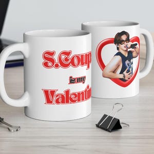 S.Coups Valentine Ceramic Mug: Seventeen Kpop Fan Merch
