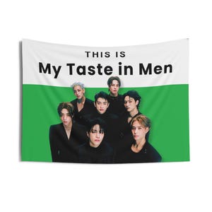 GOT7 &#39;My Taste&#39; Concert Banner - Ahgase Kpop Flag