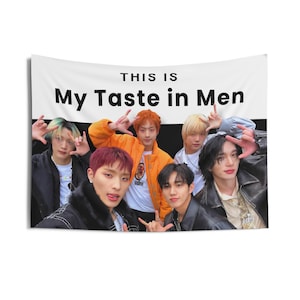 P1Harmony My Taste Concert Banner, P1h Members Kpop Flag, P1Harmony Tour 2025 Merch, Gift Ideas for P1ece, Birthday Gift & Concert Merch