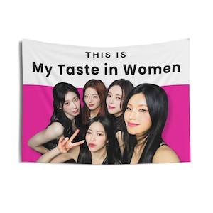 Itzy Members My Taste Concert Banner, Itzy Members Kpop Flag, Itzy Tour 2025 Merch, Gift Ideas for Midzy, Birthday Gift & Concert Merch