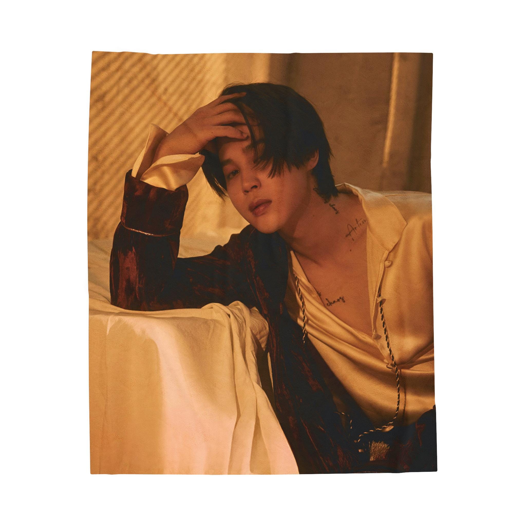 Park Jimin Blanket - Etsy Park Jimin Blanket - Etsy