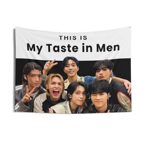 Xdinary Heroes My Taste Concert Banner, Xdh Members Kpop Flag, Xdh Tour 2025 Merch, Gift Ideas for Villains, Birthday Gift & Concert Merch