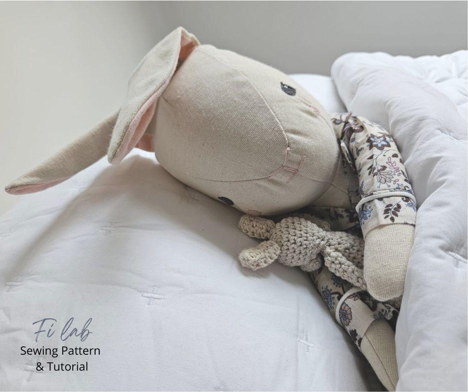 Bunny Sewing Pattern PDF Instant Download With Step-by-step ...
