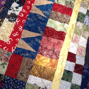 Quilt, Lap, Colorful Jewel image 1