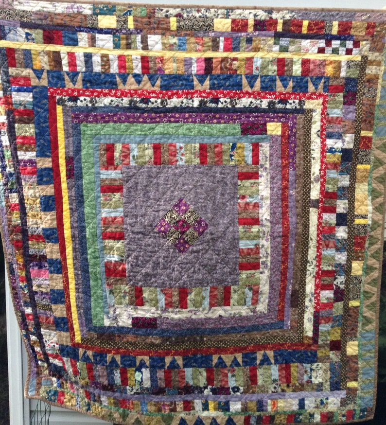 Quilt, Lap, Colorful Jewel image 3