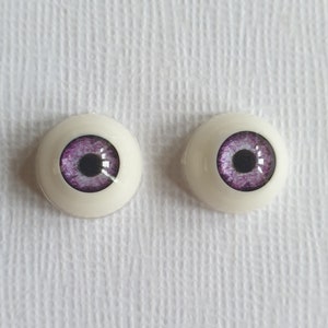 Reborn doll eyes 12mm / 0.47 inches - 1 pair blue / grey dolls eyes, plushie eyes, bjd eyes, toy eyes