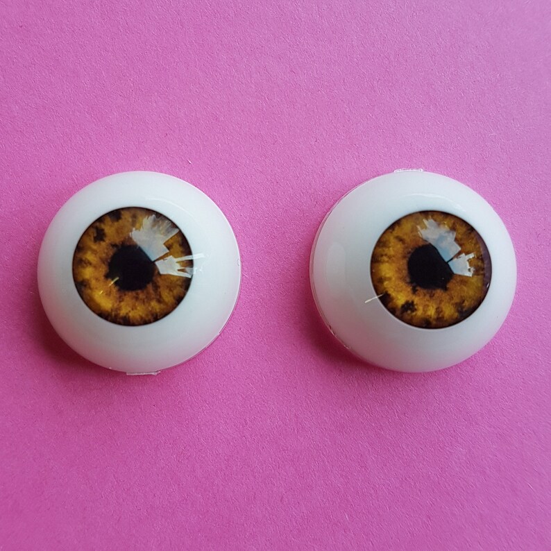 Good-Quality 20MM Glass Dark Brown BJD Eyes for Reborn BJD Doll