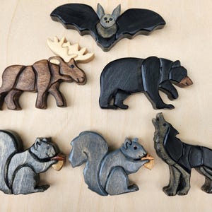 Forest Animal Magnets