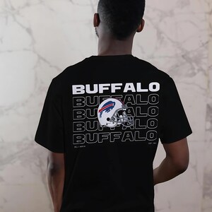 Buffalo Bills Unisex T-Shirt NFL Spieltag T-Shirt Bills Mafia Shirt Fußball Geschenk Grafik T-Shirt Ästhetischer Sport Merch Josh Allen Fan Shirt