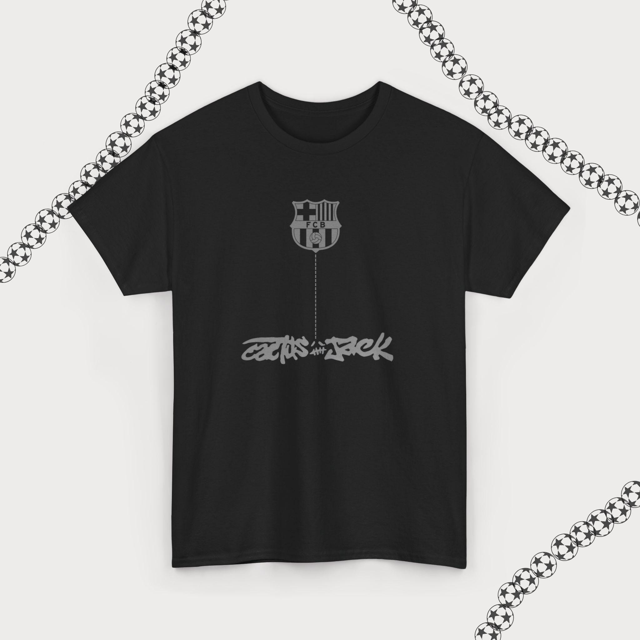 トップス cactus jack FC Barcelona LOGO TEE XL Travis Scott just dropped his official FC Barcelona collab