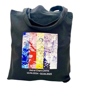 Carte astrale CMJN - Tote bag