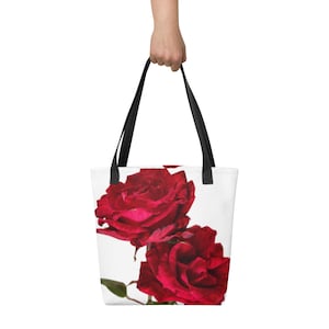 Red Roses Tote bag