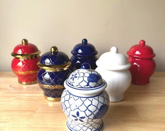 6" Tureen with Lid: Yoruba Santeria Potiche