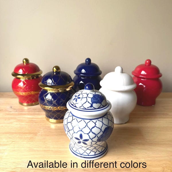 6" Tureen with Lid: Yoruba Santeria Potiche