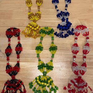 Collar de Mazo para Auto / Maso para Sopera / Neckless Mazo for Car or Tureen /Santo Orishas Yoruba