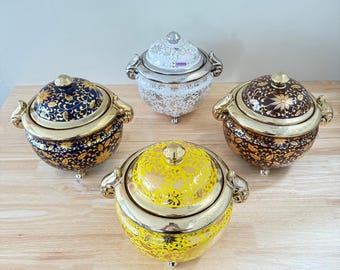 Orisha Santeria Porcelain Tureen COMBO (SAVE): Yemaya, Oya, Obatala, Oshun