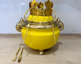 Oshun Orisha Metal Crown with tools | Corona con herramientas para Oshun