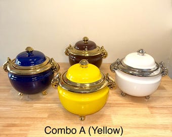 Orisha Santeria Porcelain Tureens COMBO: Yemaya, Oya, Obatala, Oshun