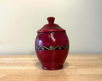 Hand Carved Cedar Ikofa Orula: Orunmila Altar Cofa
