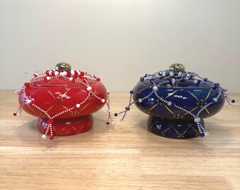 Ibeyi Twins Porcelain Tureens: Yoruba Santeria Santo Potiche