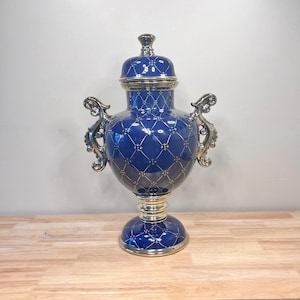Sopera para Yemaya Santo, Yemaya Tureen, Porcelana Yemaya, Jar Santo, Tinaja de Santo Yemaya, Ginger Jar, Orisha Santeria Ifa Sopera Yemaya