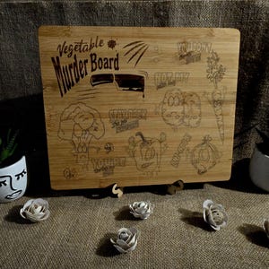 vegetable murder board,chopping board.cheese board