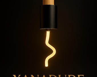 Pendant Lamp:  Modern Minimalist Lighting with Sculptural Glow
