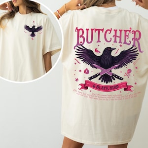 Butcher & Blackbird T-Shirt, Book Series Shirt, Dark Romance Shirt, Scythe Sparrow Brynne Weaver Tee, Romance Book Shirt
