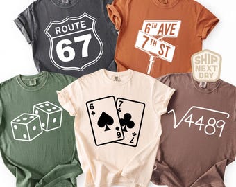 Maglietta Six Seven, maglietta con meme divertente 6 7, maglietta con costume di gruppo facile, felpa con scritta "Grand Ringraziamento per insegnanti di matematica", girocollo per adolescenti 6 7, completo coordinato