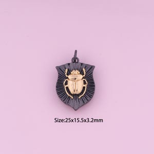 Insect Pendant,18K Gold Filled Insect Charm,Insect Charms,DIY Insect Charms