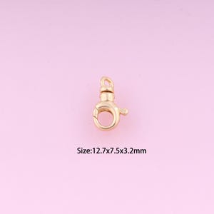 Lobster Clasp,18K Gold Filled Claw Clasp,Lobster Clasp,DIY Claw Clasp