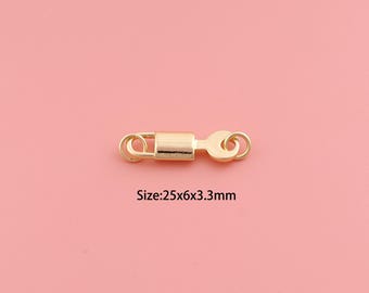 Colgante de candado, dije de llave relleno de oro de 18 quilates, dijes de candado, dijes de llave DIY