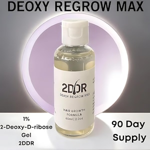 Deoxy Regrow Max 2-Deoxy-D-Ribose Sugar Gel 1% - 2DDR