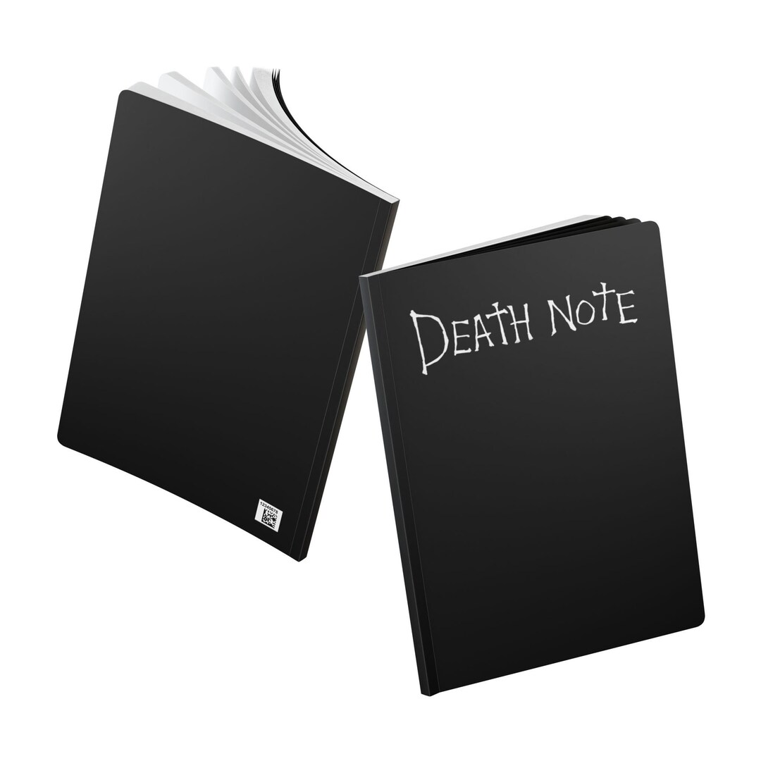 Death Note Soft Cover Journal, Anime Manga Fan Gift, Great for Work ...