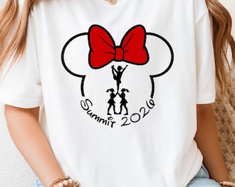 T-shirt Minnie Cheer Girls, T-shirt Disney Summit 2026, Sweatshirt Disneyland Summit Championship, T-shirt Walt Disney Walt Cheerleading