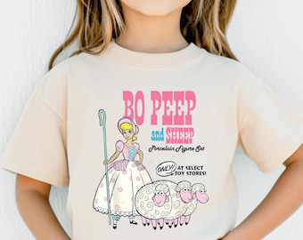 Toy Story Bo Peep Shirt, Disney Bo Peep and Sheep Shirt, Toy Story Girls Shirt, Bo Peep Besties Shirt, Disneyworl Girls Trip Shirt