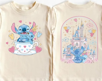 Maglietta Stitch And Scrump, maglietta Disney Lilo & Stitch, maglietta per bambini Stitch Trip, felpa Magic Kingdom Vacation