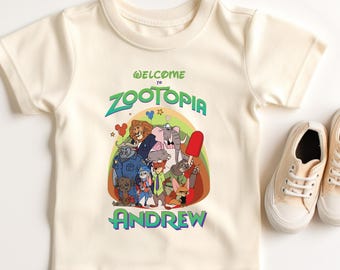 Disney Zootopia Shirt, Welcome To Zootopia T-shirt, Judy Hopps and Nick Wilde Sweatshirt, Disneyland Zootopia Holiday Gift
