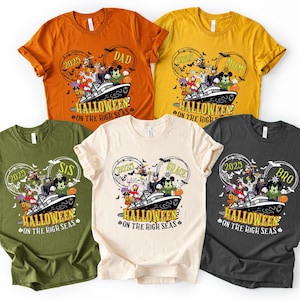 Disney Halloween Cruise Shirt, Custom Disney Cruise Tees, Mickey Halloween Party Shirt, Disneyworld Horror Cruise Tee, Spooky Season Cruise